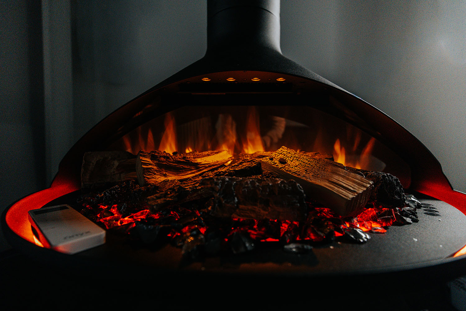 PHOTO D'UNE CHEMINÉE ÉLECTRIQUE