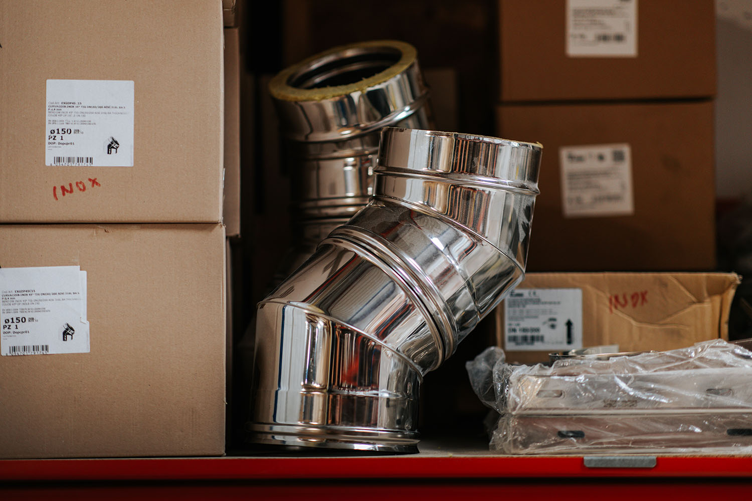 POTO DE CONDUIT POUR POÊLES ET CHEMINÉES