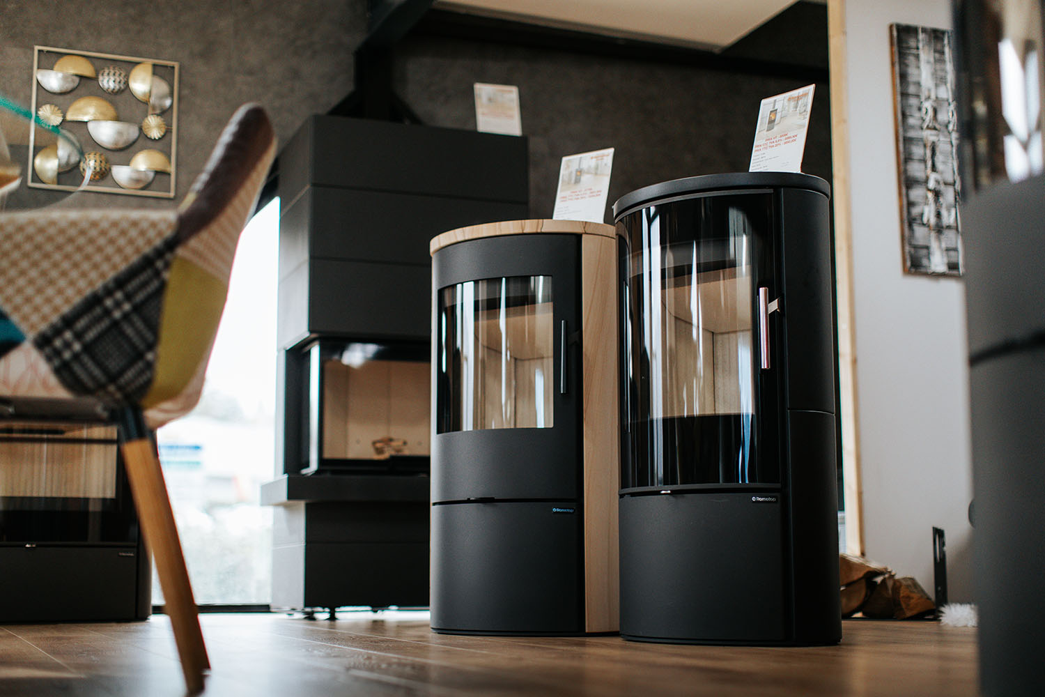 PHOTO DE POÊLES CHAUFFANTS